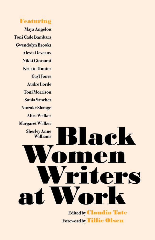 Black women writers at work[shop] flyer